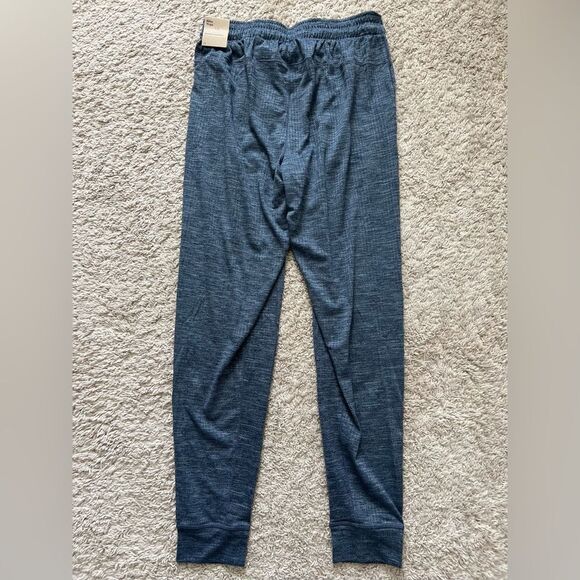 Nike Yoga Jogger Pants Training Dri-FIT Blue - Picture 6 of 8